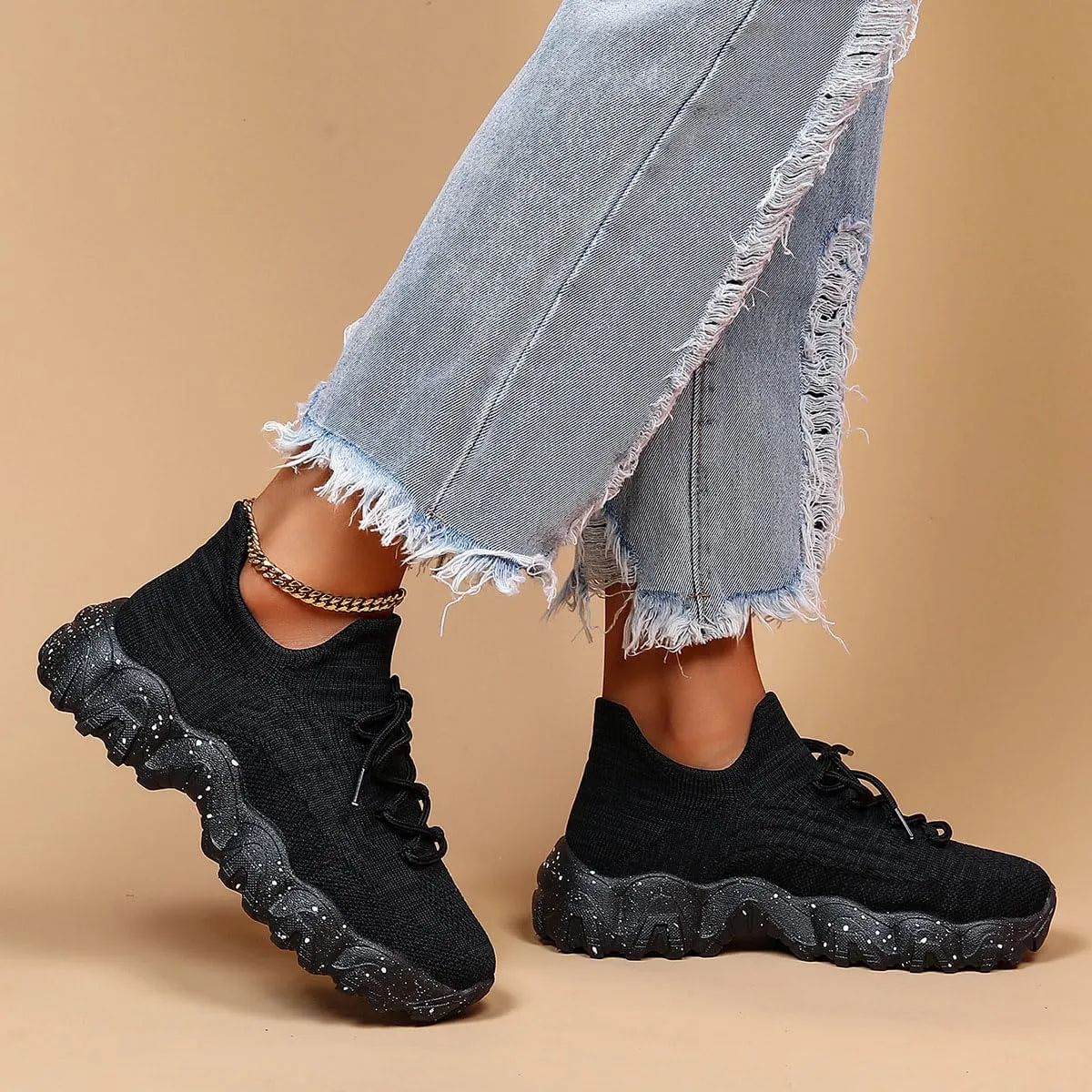 Ortho Cloud Women's Shoes, Izarna Simplysnug Womens Mesh Breathable Non-Slip Lightweight Casual Shoes, 2024 Summer Lace Up Low Top Slip On Sneakers