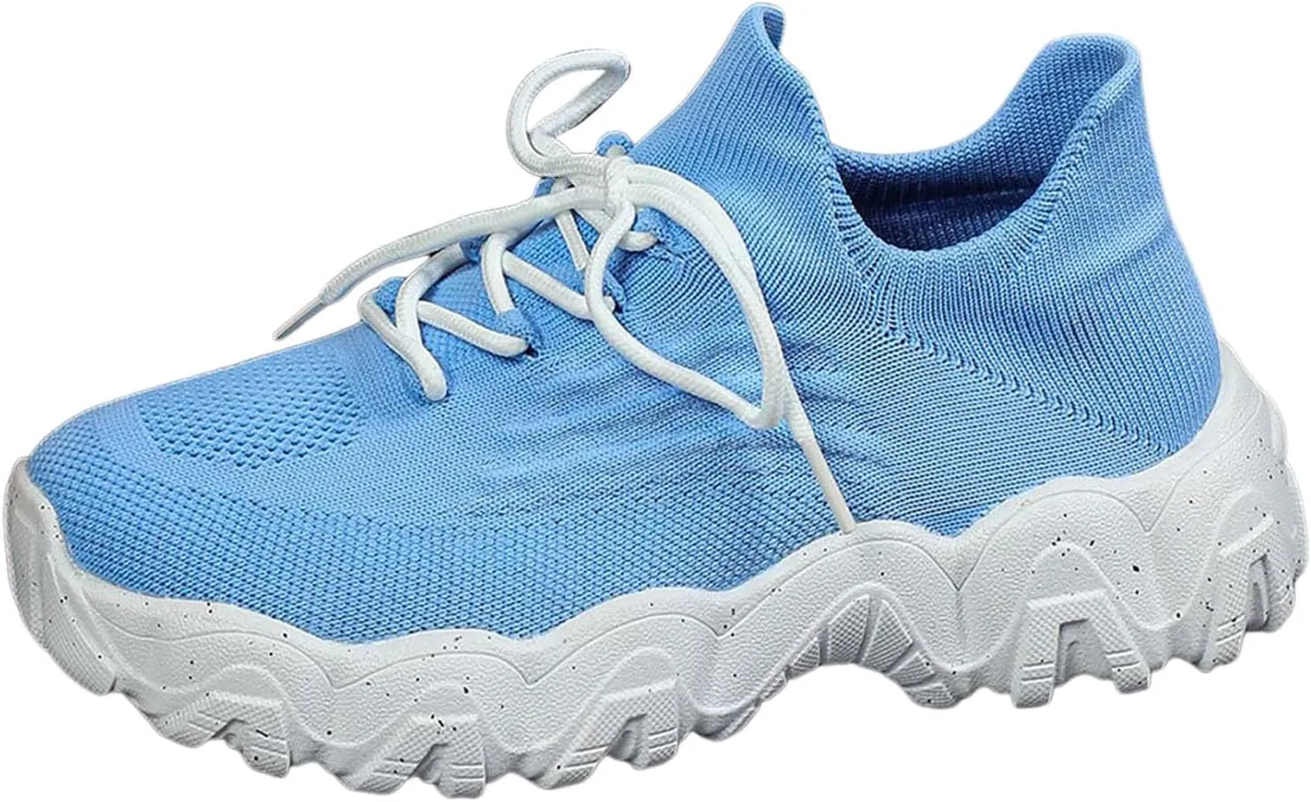 Ortho Pro Shoes for Women,Summer Lace Up Low Top Slip On Sneakers, Women's Comfortable Breathable Knitted Sneakers,Lightweight Mesh Running Shoes,Women's Mesh Orthopedic Sneakers