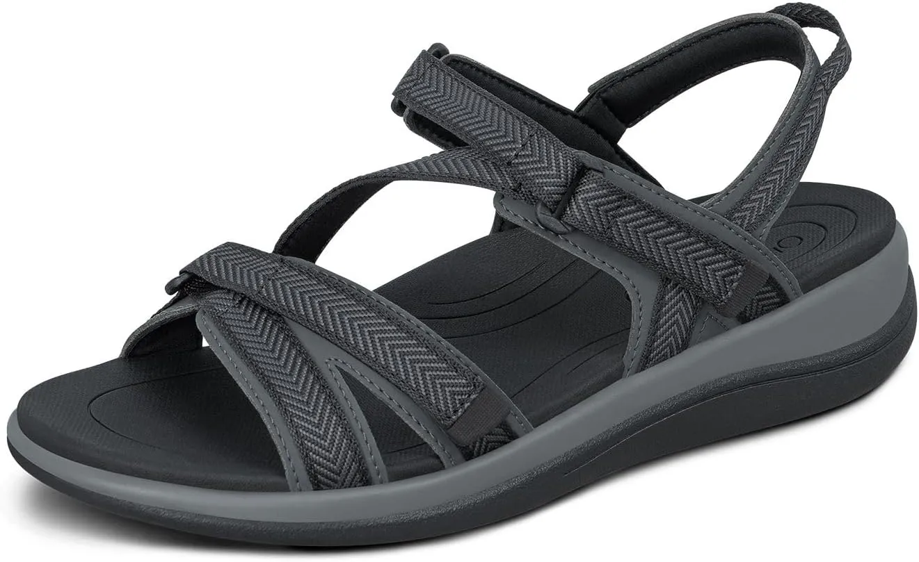 Orthofeet Women's Orthopedic Water-Friendly Lake Sandals