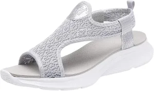 Orthopedic Sandals for Women Bohemian Thick Bottom Fashion Breathable Summer Memory Foam Platform Shoes