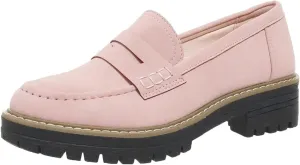 Orthoture-Orthopedic Platform Loafers Womens Round Toe Walking Shoes Platform Loafers Lug Sole Loafers for Ladies