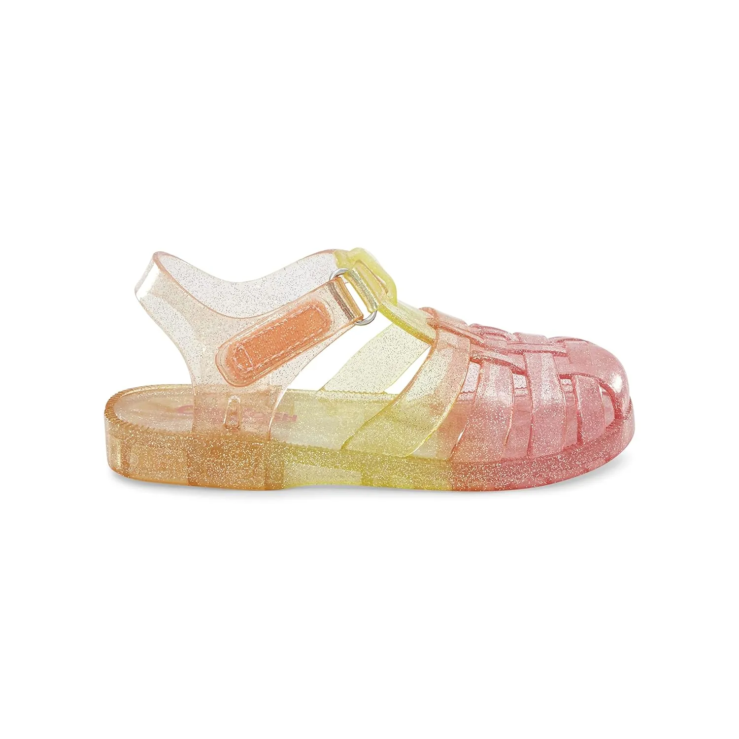 OshKosh B'Gosh Girls Marie Sandal, Pink/Coral, 11 Little Kid