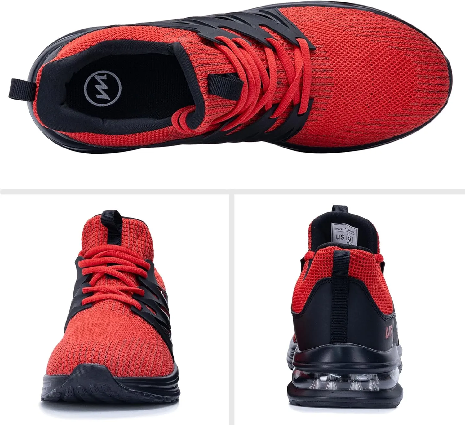 PERSOUL Mens Running Shoes Athletic Tennis Sneakers Lightweight Breathable Workout Gym Jogging Sport Walking Shoes for Men Size7-13