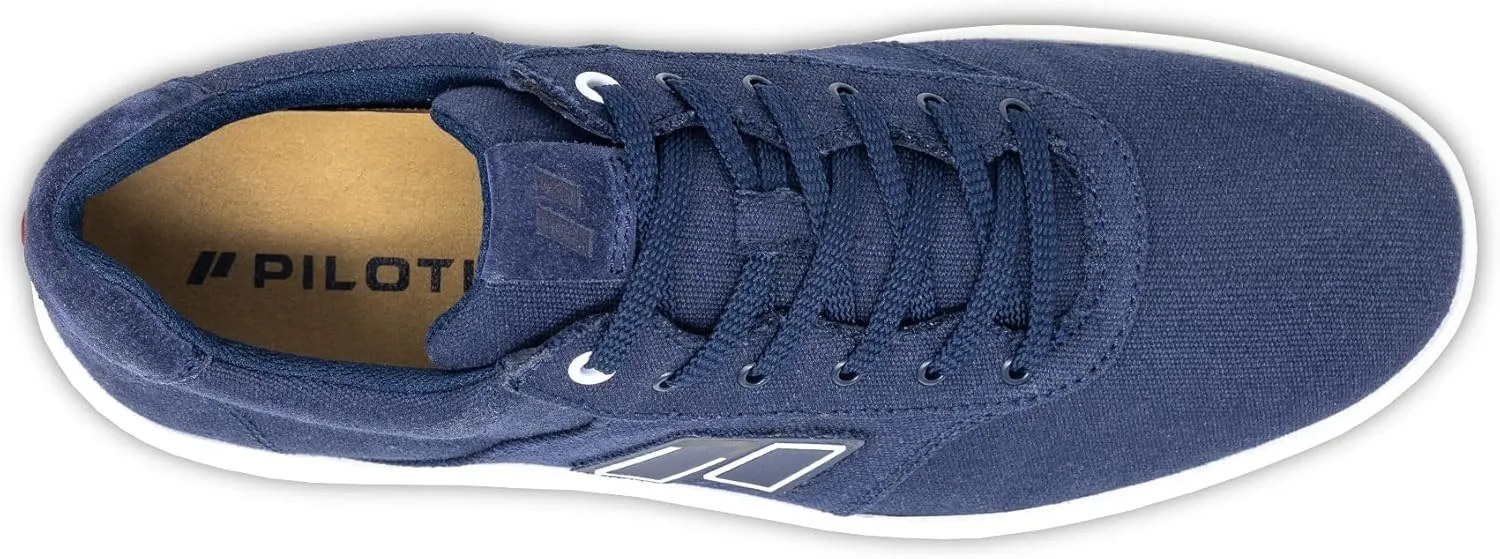 Piloti Driving Shoes for Men, Cruise Canvas Everyday Sneakers for Men