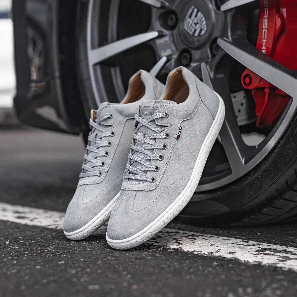 Piloti Driving Shoes for Men, Shift Italian Suede Performance Everyday Driving Sneakers for Men