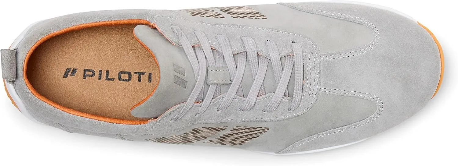 Piloti Icona Driving Shoes for Men, Italian Suede Performance Everyday Driving Sneakers for Men
