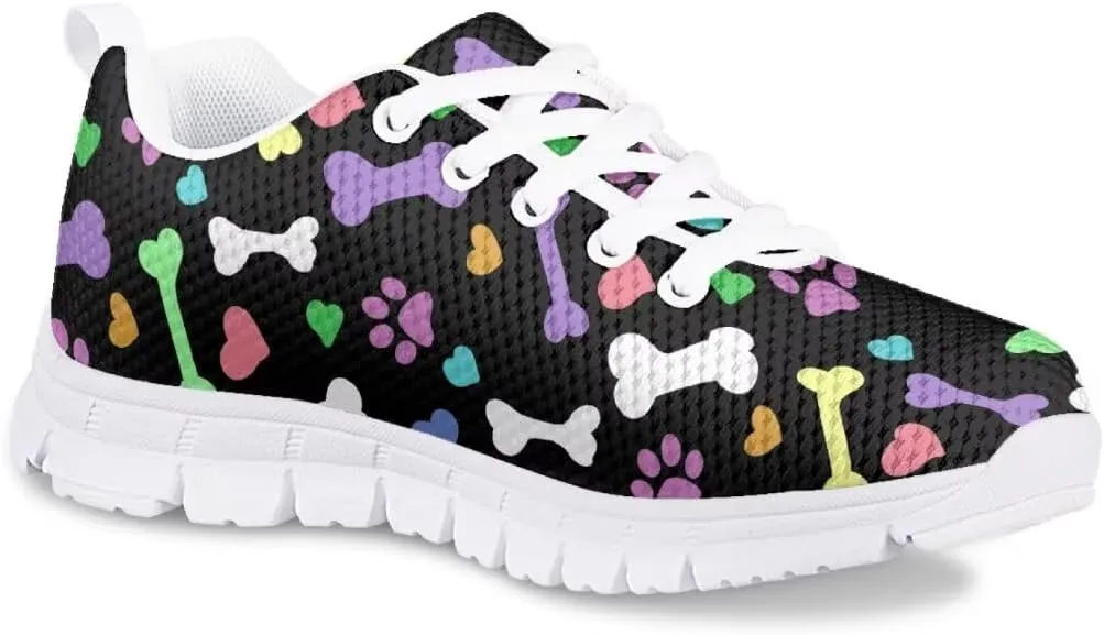 Pink Girls Sneakers Kids Lightweight Breathable School Athletic Running Walking Shoes