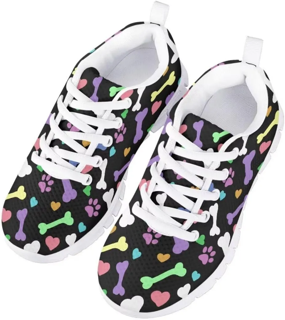 Pink Girls Sneakers Kids Lightweight Breathable School Athletic Running Walking Shoes