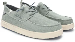 PITAS Maui Flax Slip-On Shoes for Men | Casual Summer Men’s Moccasin | Everyday Wear Loafers | Green