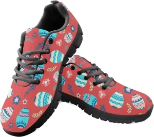POLERO Lightweight Sneakers Shoes for Women Casual Breathable Mesh Running Training Shoes Ladies Simple Colorful Pandas