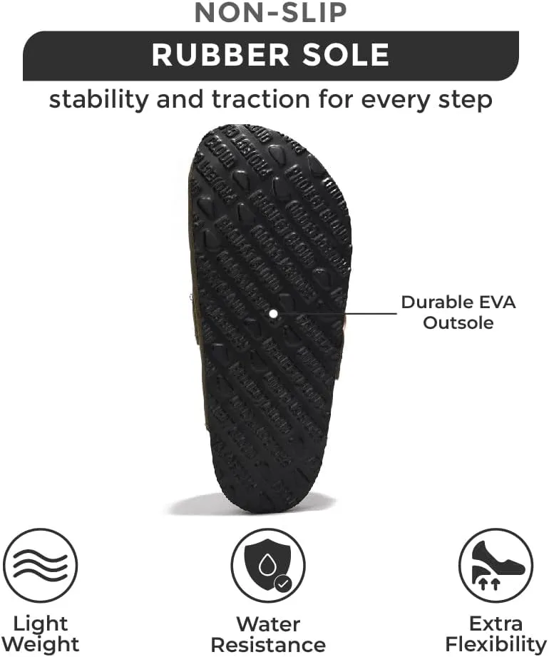 Project Cloud Genuine Leather Clogs for Women Shoes - Memory Foam Insole, Non-Slip & Natural Cork Footbed Womens Clogs and Mules 2025 (Manchester)