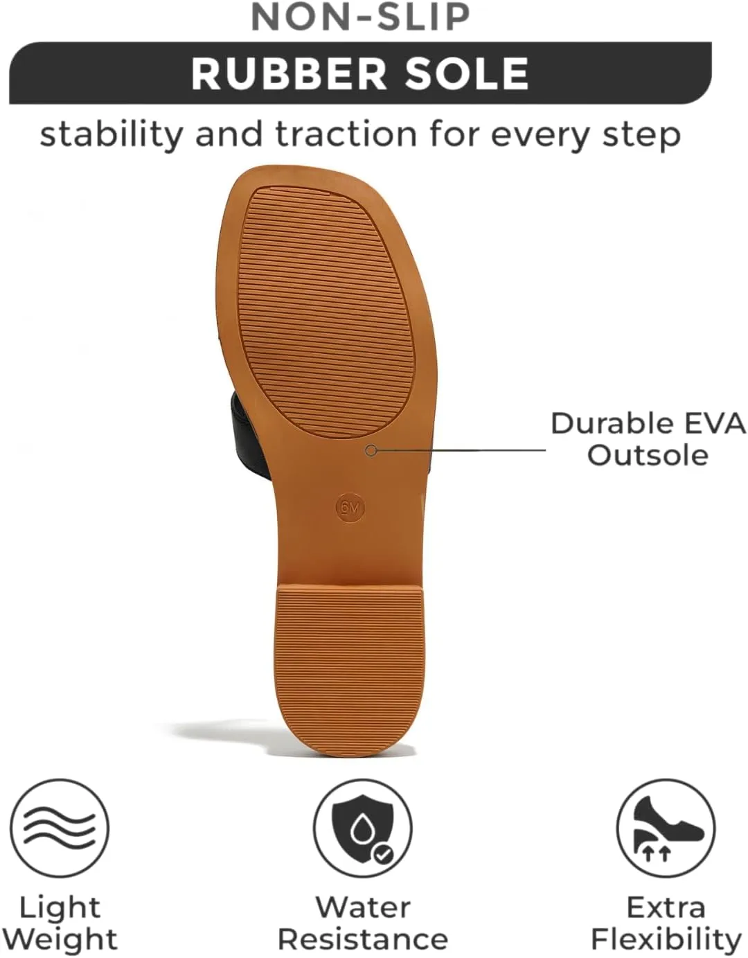 Project Cloud Genuine Leather Summer Sandals for Women 2025 - Fashion Flat Womens Sandals with Memory Foam Insole Slides Sandals Women Footwear - Mules Women's Sandals (Jannel)