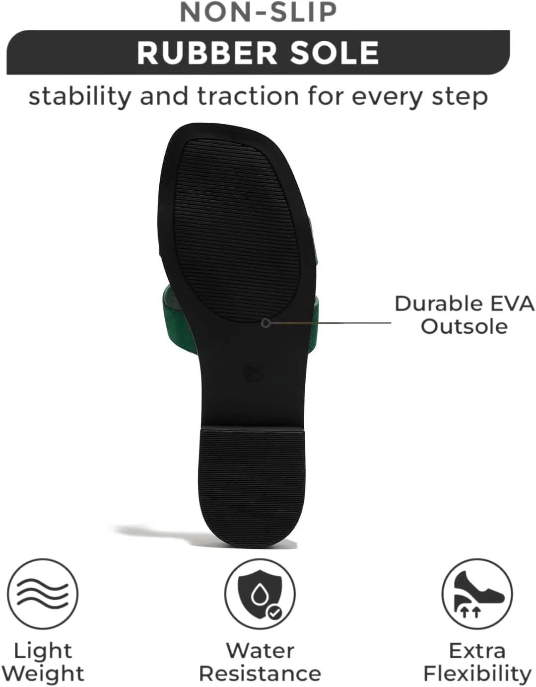 Project Cloud Genuine Leather Summer Sandals for Women 2025 - Fashion Flat Womens Sandals with Memory Foam Insole Slides Sandals Women Footwear - Mules Women's Sandals (Jannel)