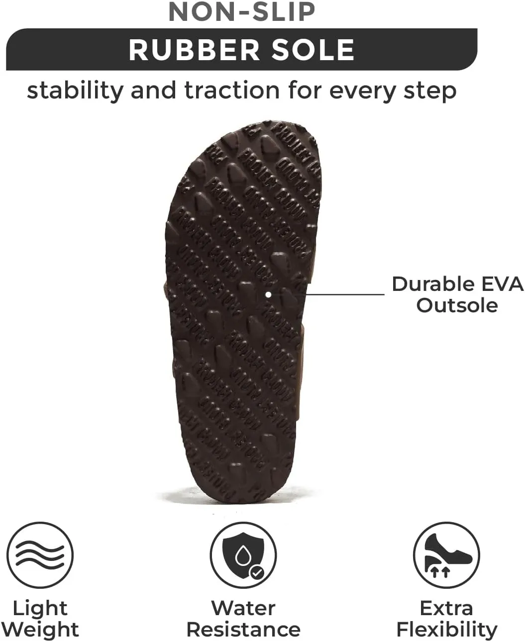 Project Cloud Genuine Leather Womens Sandals - Comfortable Cork Footbed Slides with Memory Foam Beach Essential Summer Sandals For Women 2025 (Lian)