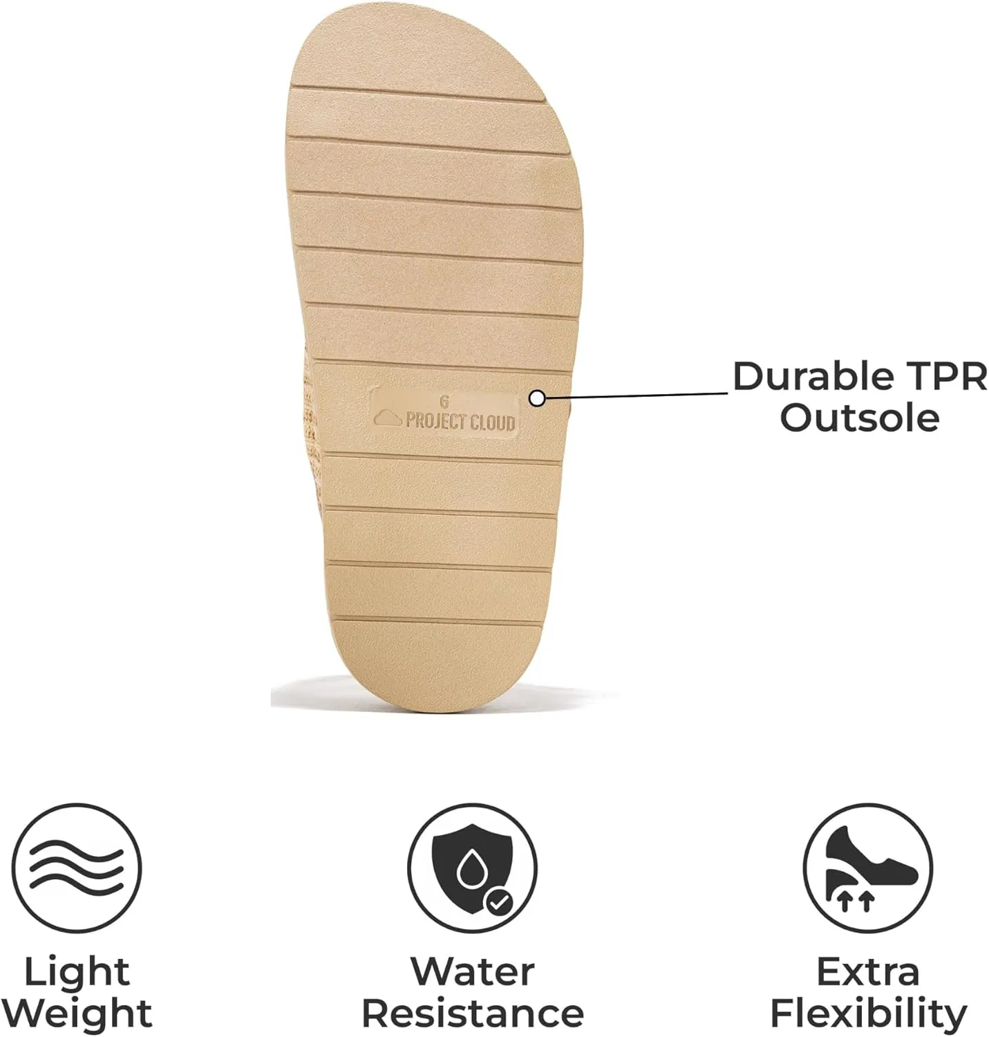 Project Cloud Platform Sandals Women Footwear - Comfortable Summer Slides Memory foam Insole with Adjustable Straps - Casual Wear Womens Sandals (Sharl)