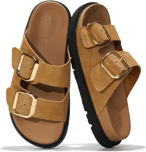 Project Cloud Platform Sandals Women Footwear - Comfortable Summer Slides Memory foam Insole with Adjustable Straps - Casual Wear Womens Sandals (Sharl)
