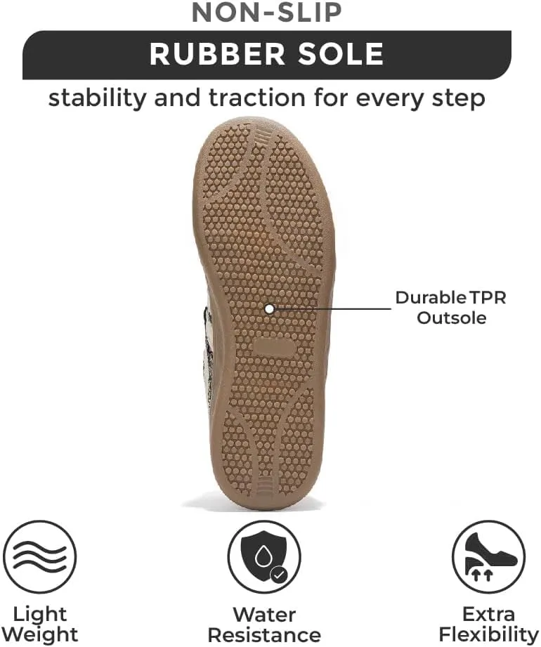 Project Cloud Womens Sneakers - Memory Foam Casual Shoes for Women Footwear Lace Up Women's Fashion Sneakers - Non-Slip Comfortable Trendy Shoes Womens (Madrid)