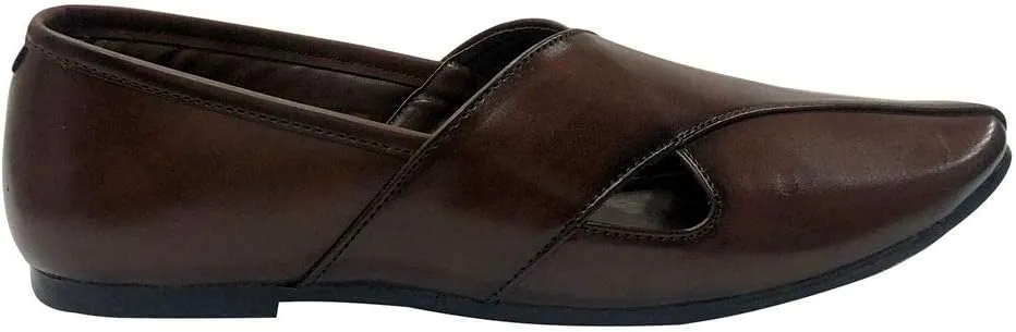 Punjabi Mojaris - Men's Wedding Shoes for Groom, Khussa Traditional Indian Footwear, Ethnic Authentic Peshawari Loafers, Slippers