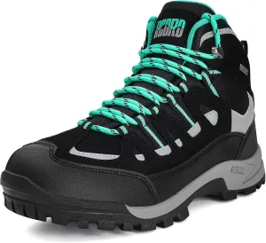 R CORD Hiking Boots Women Waterproof Ankle Support Womens Hiking Boots Backpacking Boots Breathable Non-slip Durable Hiking Boots for Outdoors