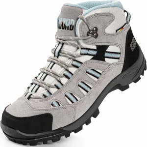 R CORD Hiking Boots Women Waterproof Non-Slip Womens Hiking Shoes Comfortable Outdoor Womens Hiking Boots Walking Boots Hiking Shoes Women