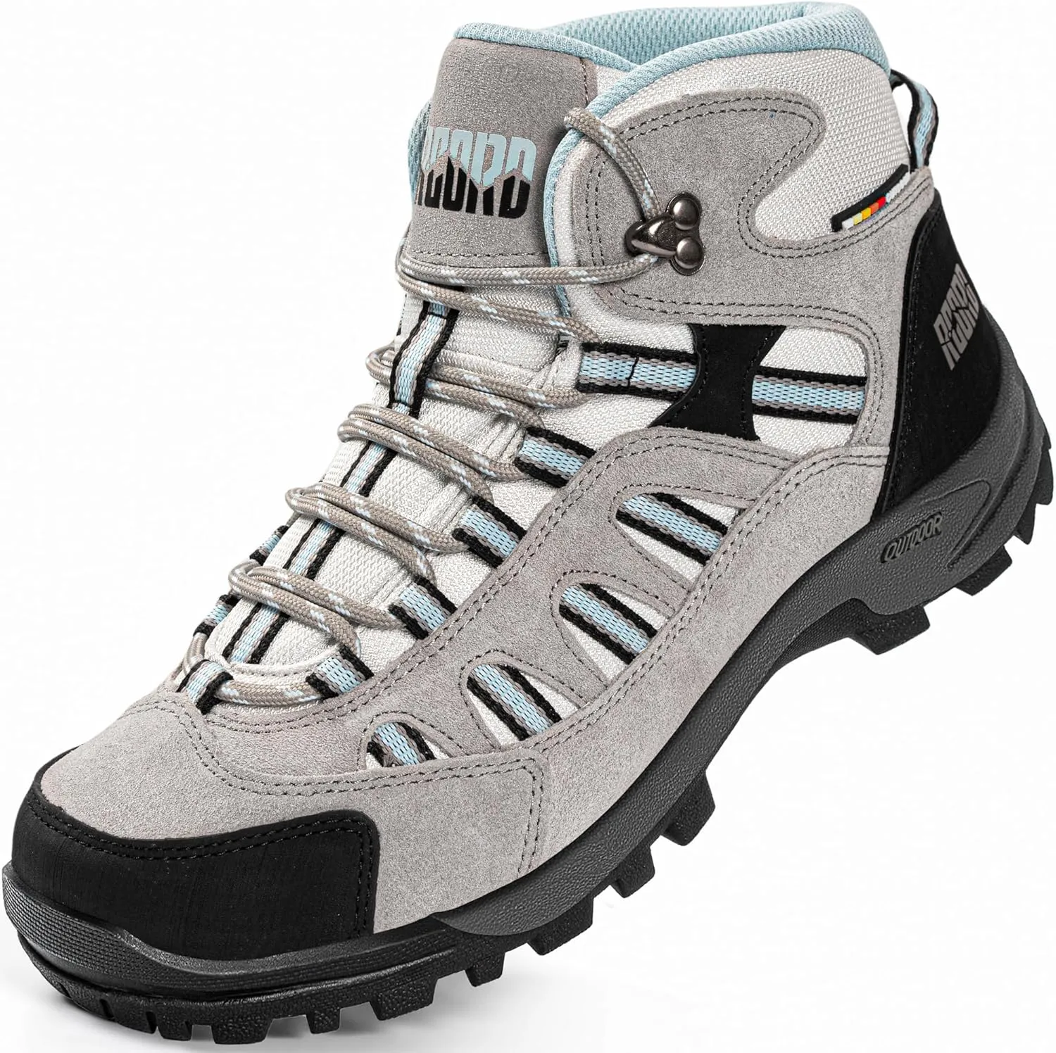 R CORD Hiking Boots Women Waterproof Non-Slip Womens Hiking Shoes Comfortable Outdoor Womens Hiking Boots Walking Boots Hiking Shoes Women