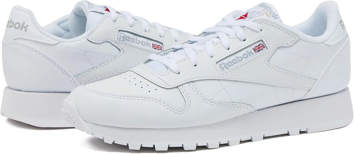 Reebok Unisex-Child Classic Leather Girls & Boys Shoes, Toddler, Little Big Kid Sneakers