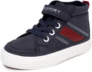 Rockport Toddler Shoes Kids Sneakers Boys High Top Shoes Ankle Sneakers Tennis Walking Lightweight and Durable Shoes for Little Baby Boys (Toddler/Little Kids)