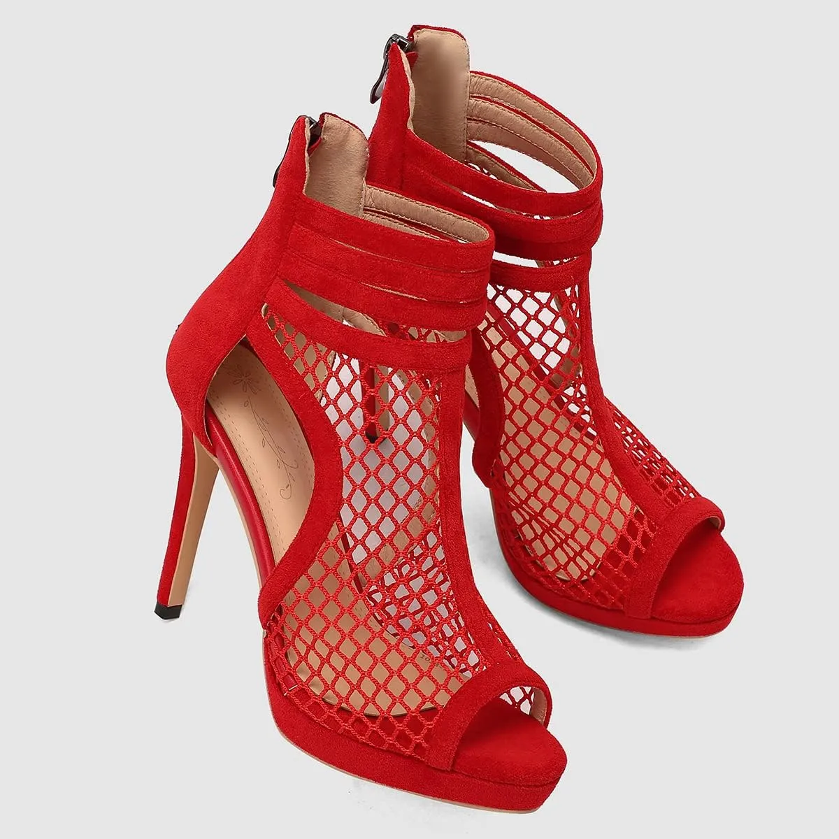 Roimaash Fashion High Top Sandals Stiletto High Heels