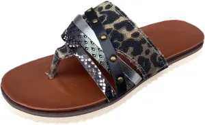 Roman Style Sandals For Women Summer Fashion Flat Shoes Retro Slippers Flip Flops Earth Spirit Sandals for Women