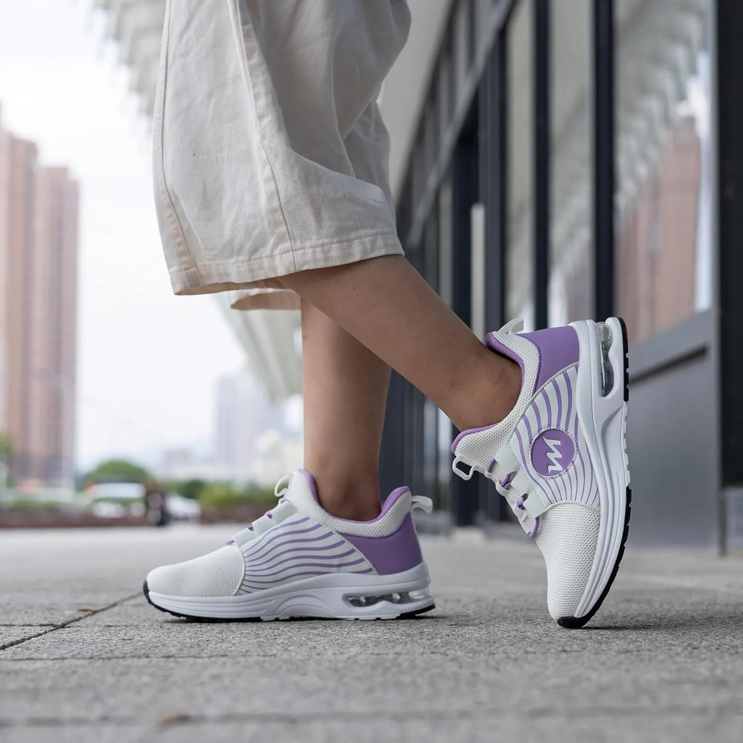 RomenSi Air Athletic Running Shoes for Boys Girls Lightweight Breathable Tennis Sports Kids Sneakers