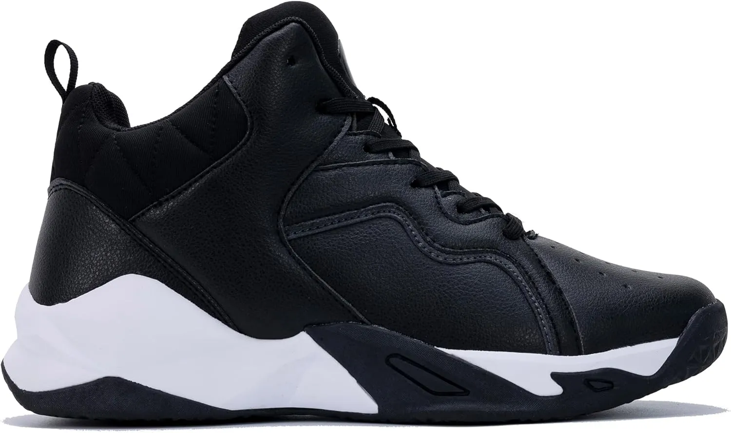 RomenSi Mens High Top Basketball Shoes Athletic Running Walking Anti Slip Sports Fashion Sneakers