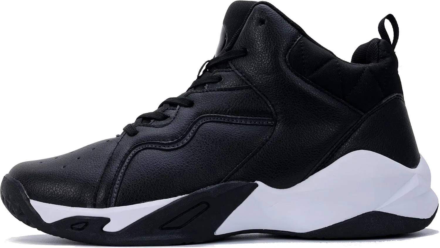 RomenSi Mens High Top Basketball Shoes Athletic Running Walking Anti Slip Sports Fashion Sneakers