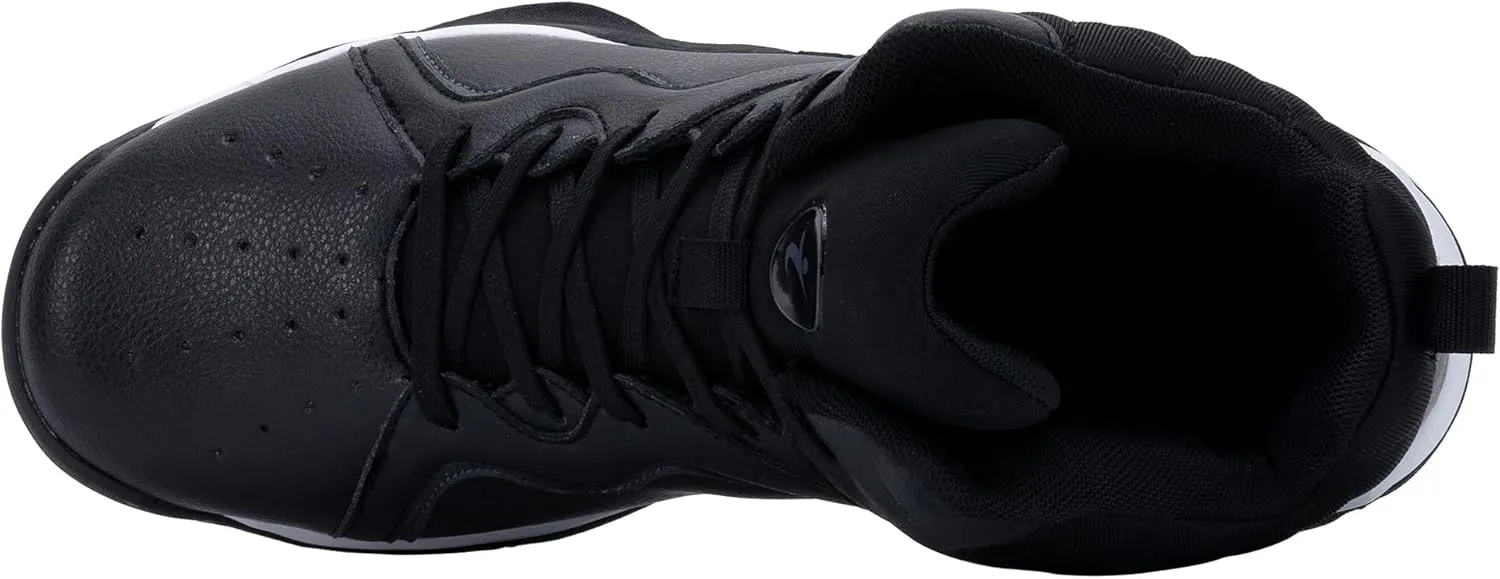 RomenSi Mens High Top Basketball Shoes Athletic Running Walking Anti Slip Sports Fashion Sneakers