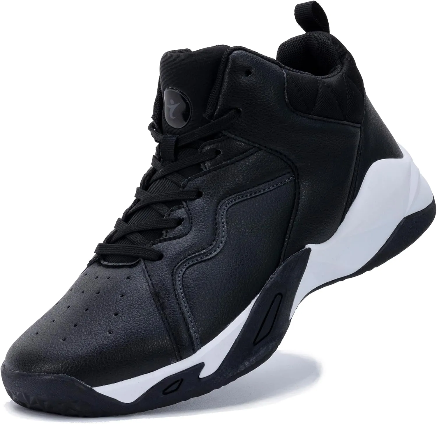 RomenSi Mens High Top Basketball Shoes Athletic Running Walking Anti Slip Sports Fashion Sneakers