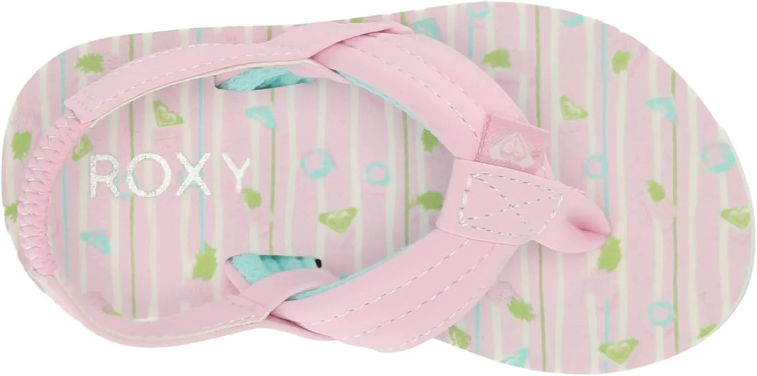 Roxy Girl's Vista 3 Point Sandal Flip-Flop