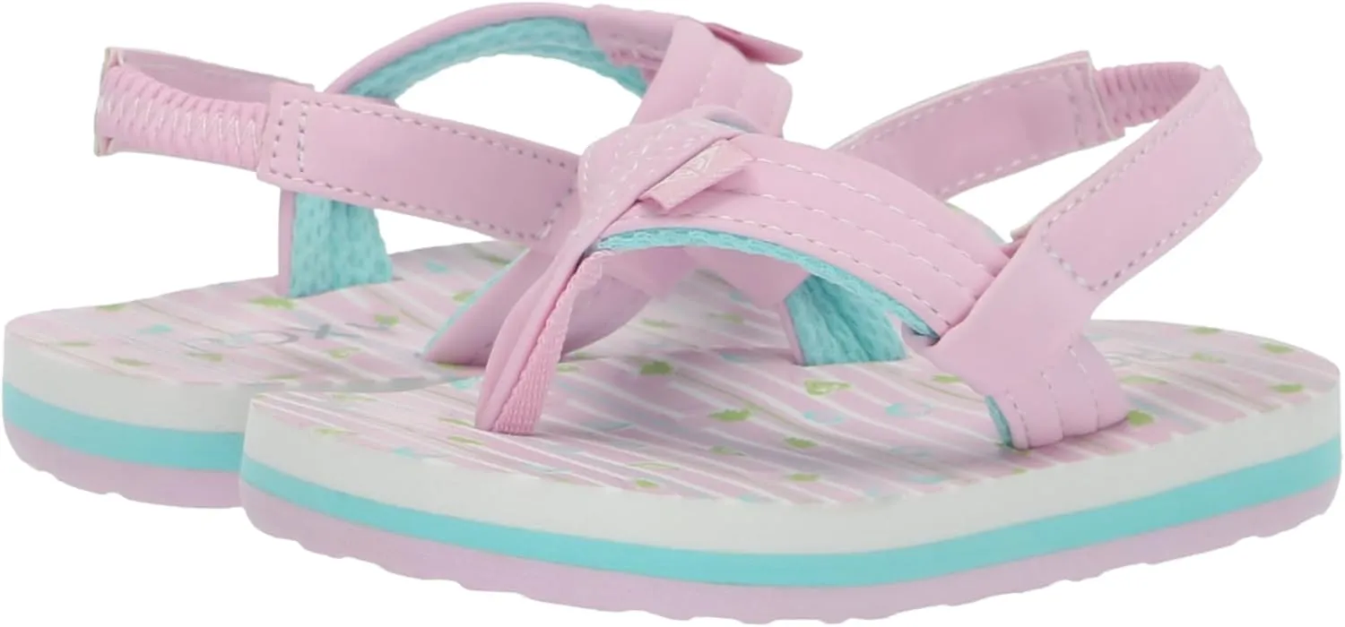 Roxy Girl's Vista 3 Point Sandal Flip-Flop
