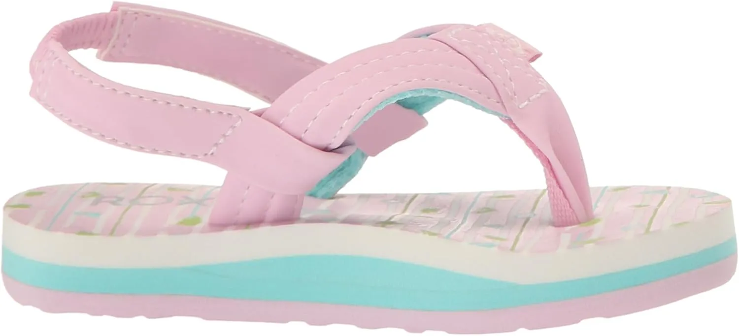 Roxy Girl's Vista 3 Point Sandal Flip-Flop