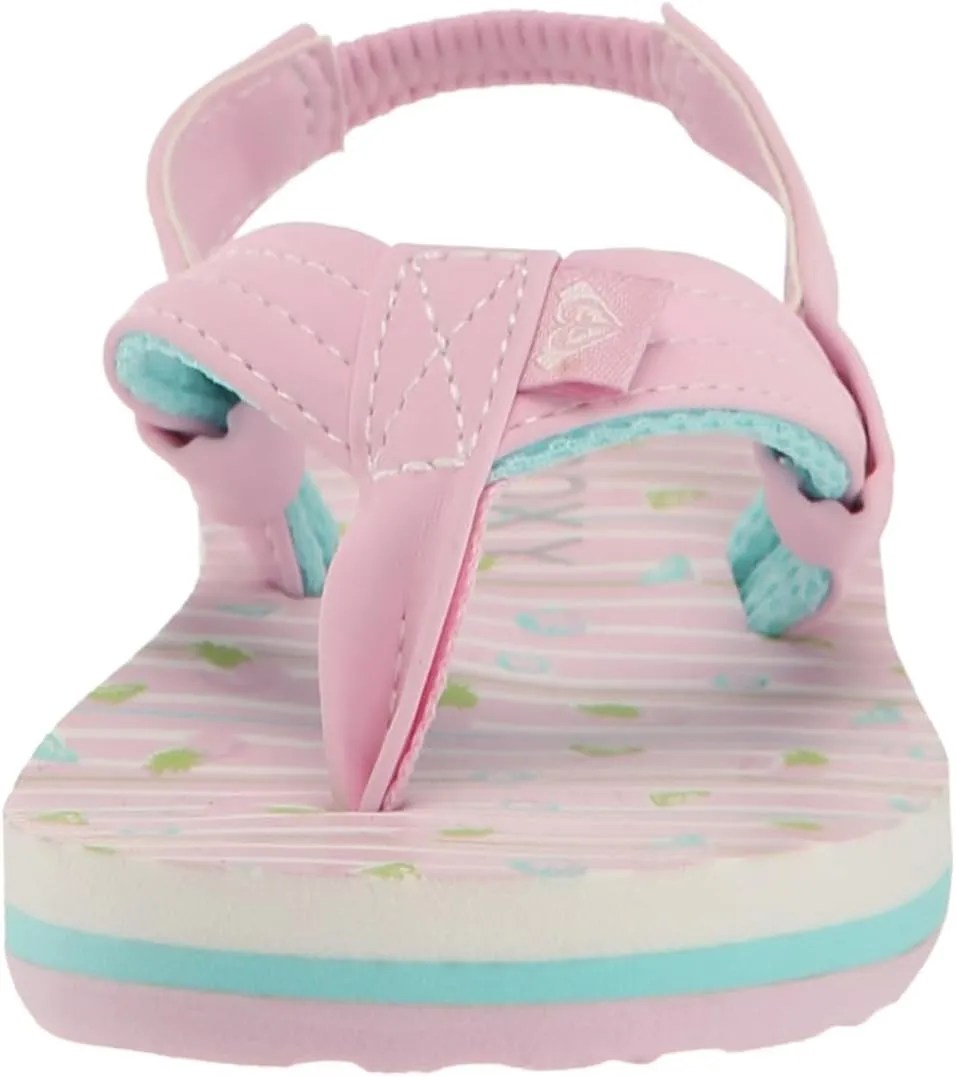 Roxy Girl's Vista 3 Point Sandal Flip-Flop