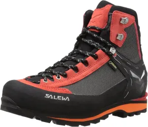 Salewa Men's Crow GTX Waterproof Gore-Tex Trail Boots for Trekking, Climbing, & Mountaineering