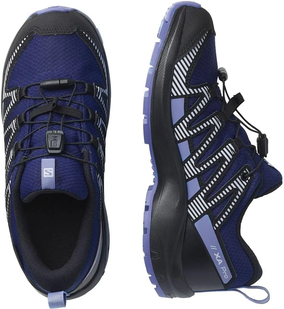 Salomon Unisex-Child Kids Xa Pro V8 Climasalomon Waterproof Trail Running Shoes