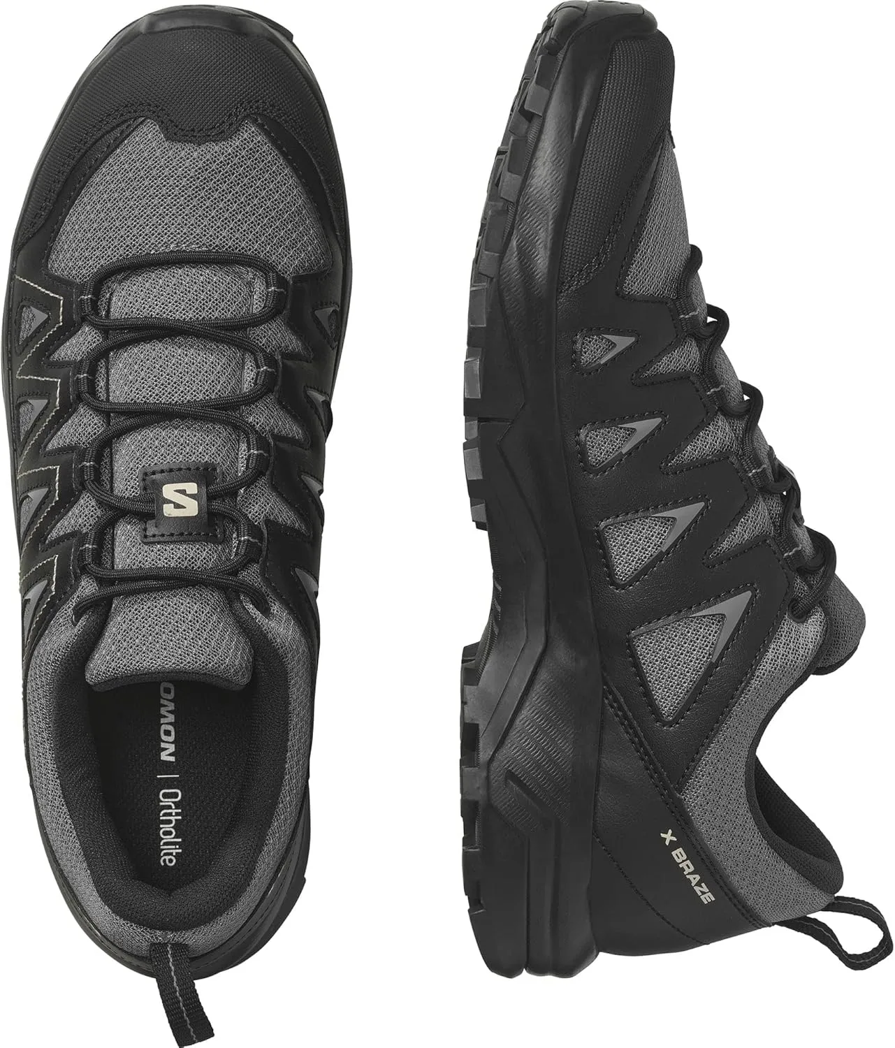 Salomon X Braze Men's Outdoor Shoes, Hiking Essentials, Waterproof, and Versatile wear