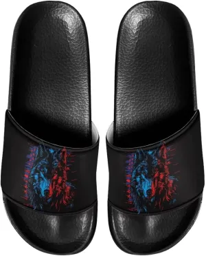 Sandals Slides for Men Non Slip Slippers Lightweight Casual Summer Shoes Beach Slides