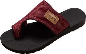 Sandals Women's Summer Comfortable, Toe Flip Flops Elegant Black Trekking Shoes Beach