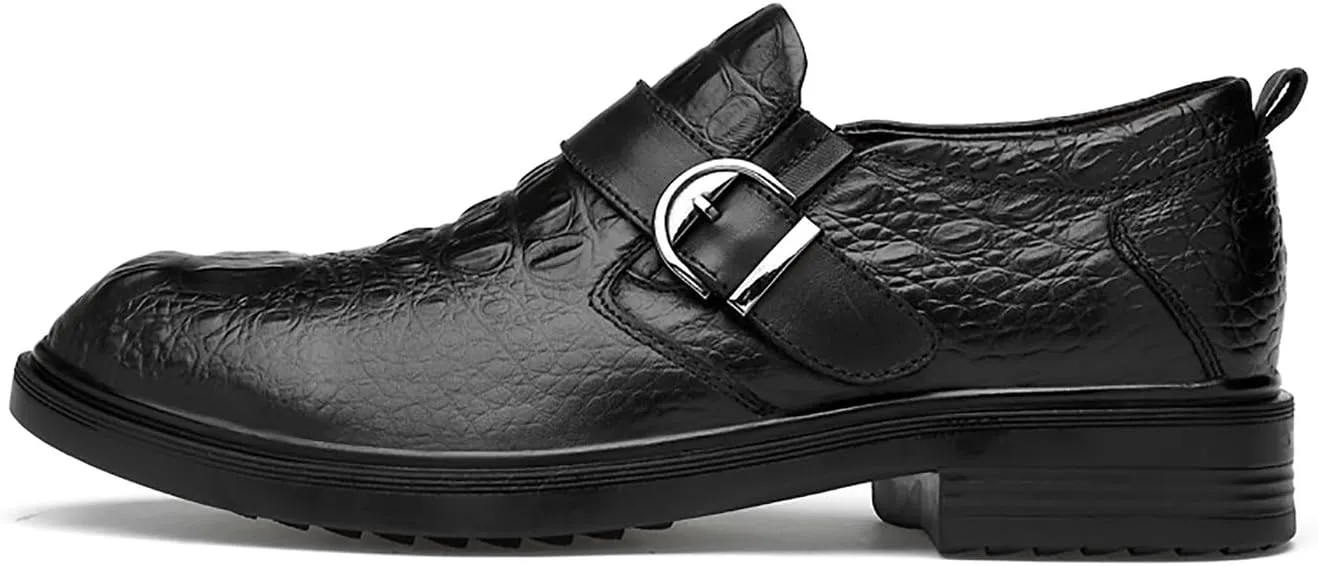 Santimon Mens Casual Shoes Dress Loafers Slip On Fashion Sneakers Leather Boat Shoes Men Tuxedo Walking Shoes