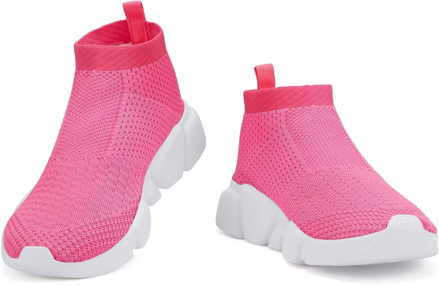 Santiro Women Slip on Sneakers Lightweight Knit Walking Casual Running Athletic Shoes