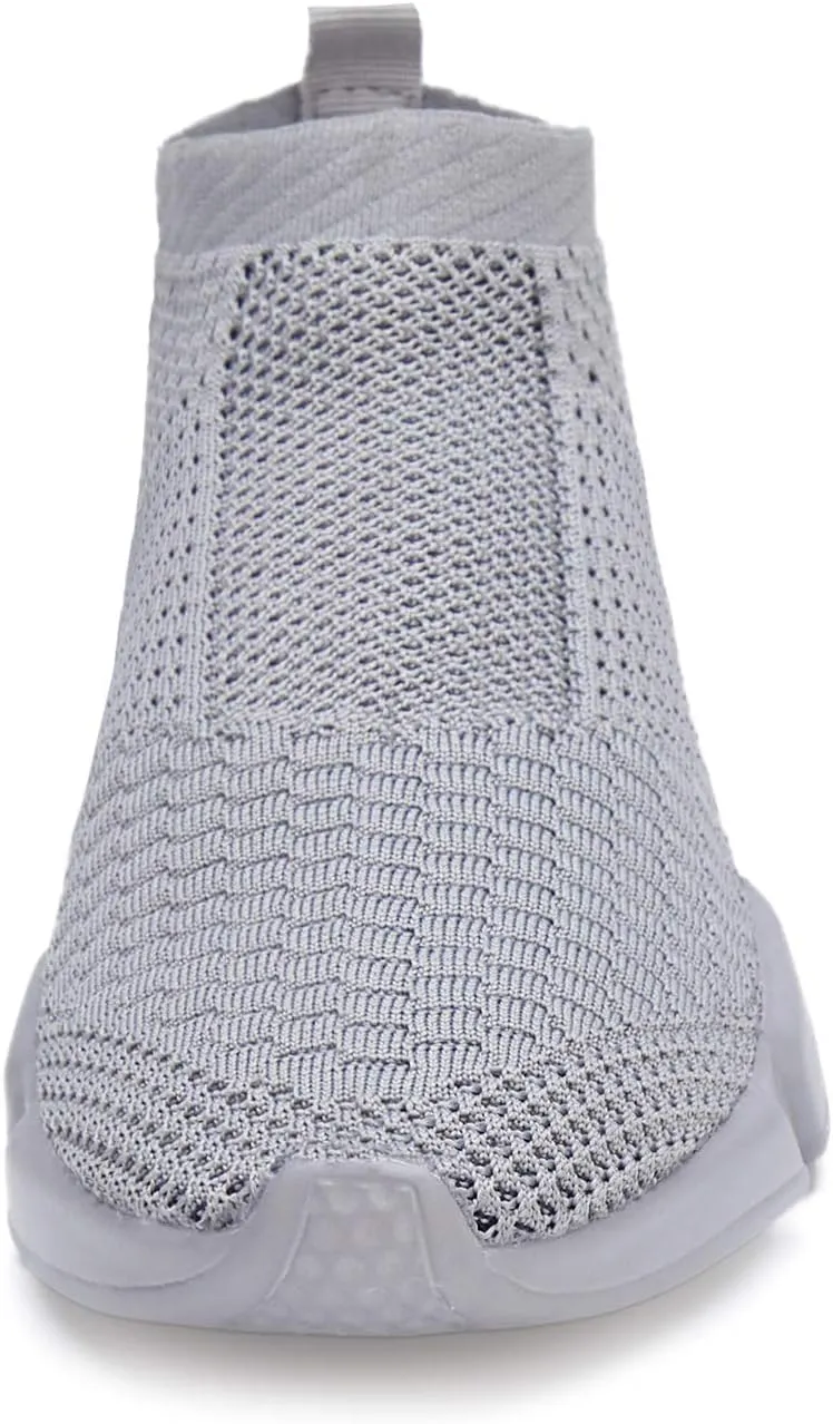 Santiro Women Slip on Sneakers Lightweight Knit Walking Casual Running Athletic Shoes