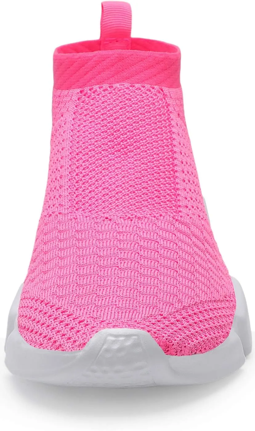 Santiro Women Slip on Sneakers Lightweight Knit Walking Casual Running Athletic Shoes