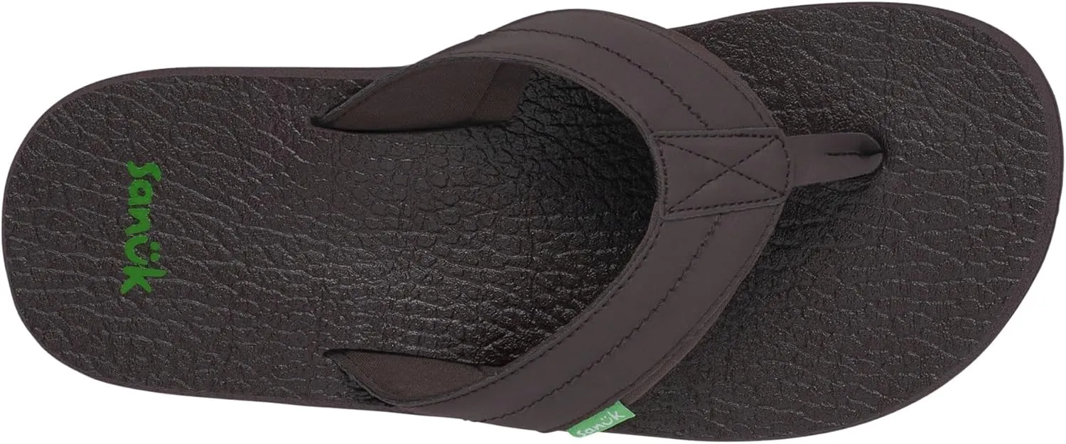 Sanuk Mens Beer Cozy 2 | Flip Flops for Men | Mens Sandals | Beach Sandals | Supportive & Lightweight | Memory Foam Footbed
