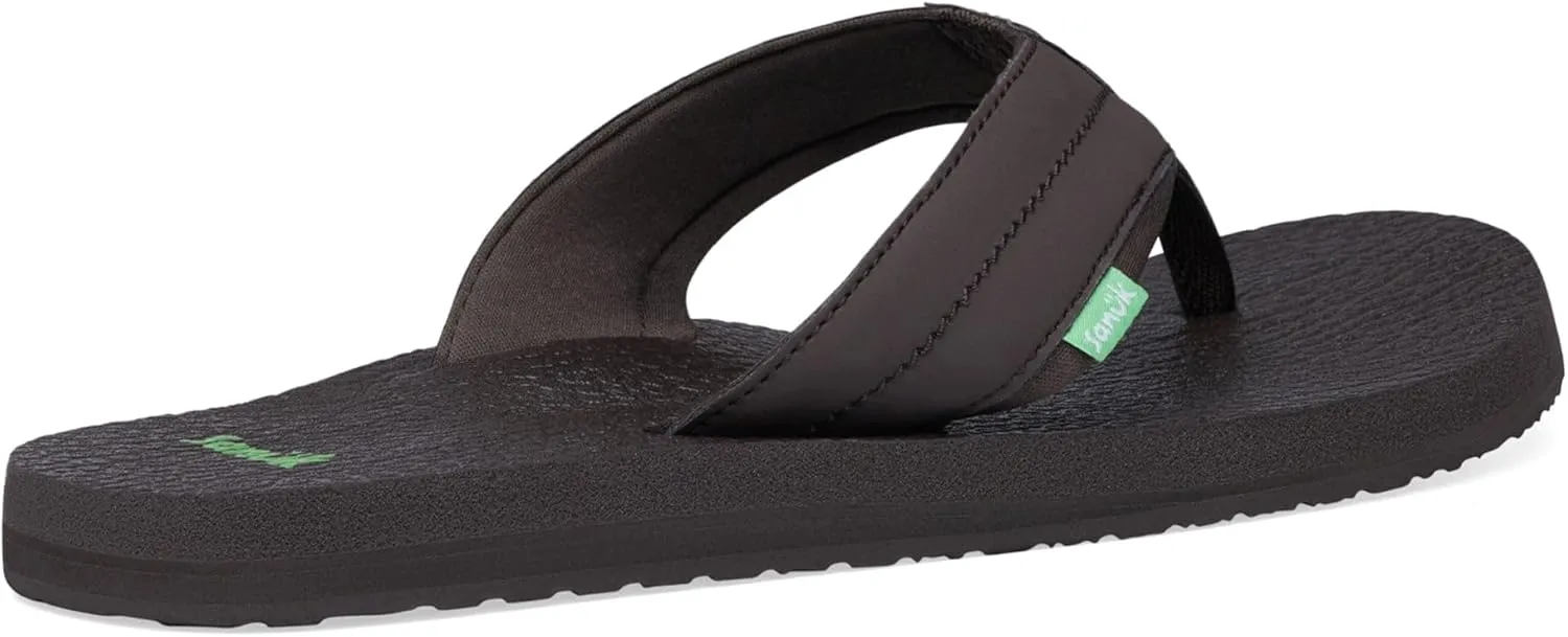 Sanuk Mens Beer Cozy 2 | Flip Flops for Men | Mens Sandals | Beach Sandals | Supportive & Lightweight | Memory Foam Footbed
