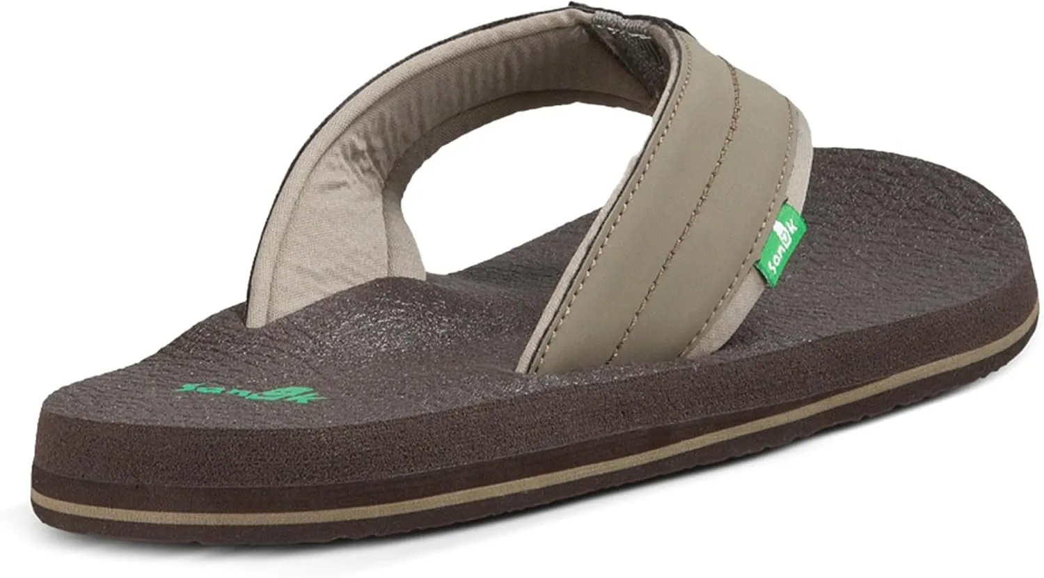 Sanuk Mens Beer Cozy 2 | Flip Flops for Men | Mens Sandals | Beach Sandals | Supportive & Lightweight | Memory Foam Footbed